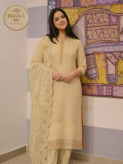 Peach Semi-Stitched Gotta Work Suit